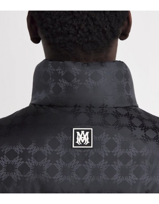Geaca AMIRI,  Down Jacquard Logo Puffer Jacket - AMOUDO1004001