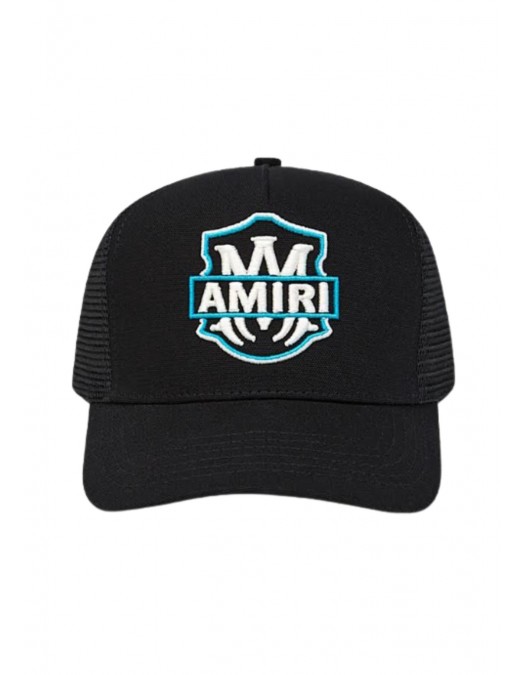 Sapca AMIRI, MA trucker hat, Black - AMSAHE1010001