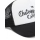 Sapca AMIRI, lettering-print baseball cap, Alb Negru - AMSAHE1035953