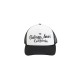 Sapca AMIRI, lettering-print baseball cap, Alb Negru - AMSAHE1035953