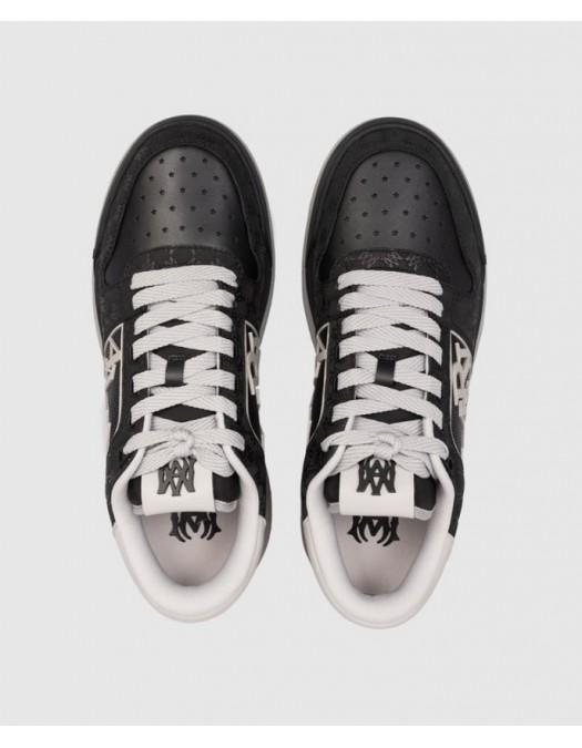 Sneakers AMIRI, 'Classic Low' Black Sneaker with Maxi Logo - AMSNSN1021001
