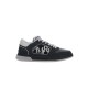 Sneakers AMIRI, 'Classic Low' Black Sneaker with Maxi Logo - AMSNSN1021001