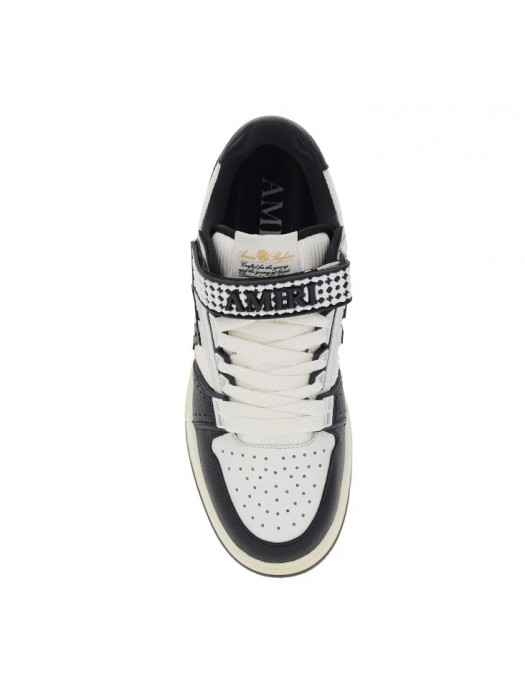 Sneakers AMIRI, skyline' Black And White Sneaker With Maxi Logo - AMSNSN1027001