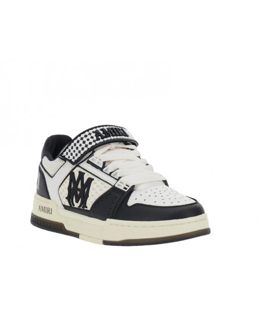Sneakers AMIRI, skyline' Black And White Sneaker With Maxi Logo - AMSNSN1027001