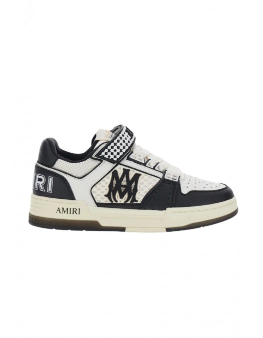 Sneakers AMIRI, skyline' Black And White Sneaker With Maxi Logo - AMSNSN1027001