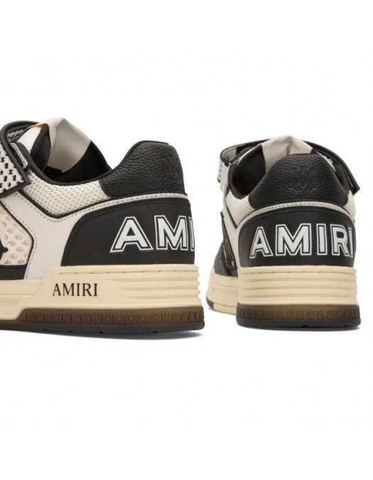 Sneakers AMIRI, skyline' Black And White Sneaker With Maxi Logo - AMSNSN1027001