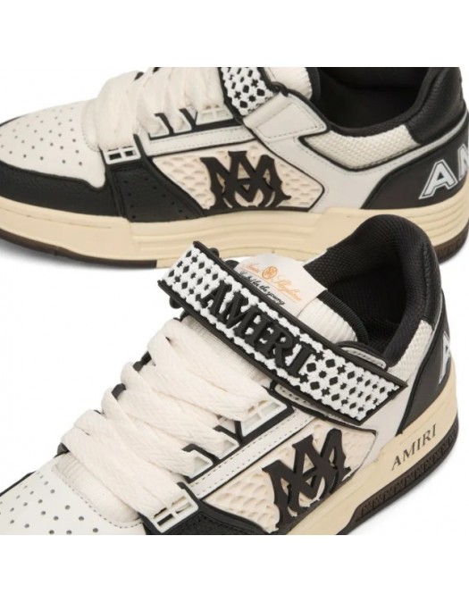 Sneakers AMIRI, skyline' Black And White Sneaker With Maxi Logo - AMSNSN1027001