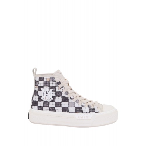 Sneakers AMIRI, Checkered Court High Top, Bej