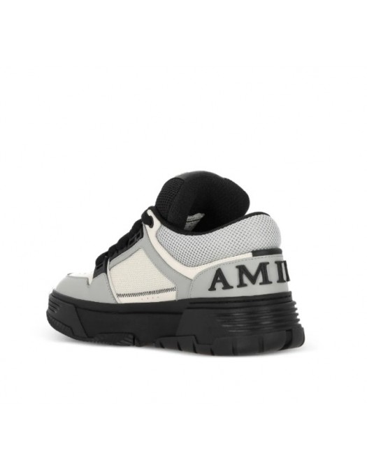 Sneakers AMIRI, MA-1 leather sneakers, Ash grey - AMSNSN1055397