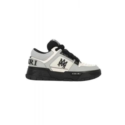 Sneakers AMIRI, MA-1 leather sneakers, Ash grey