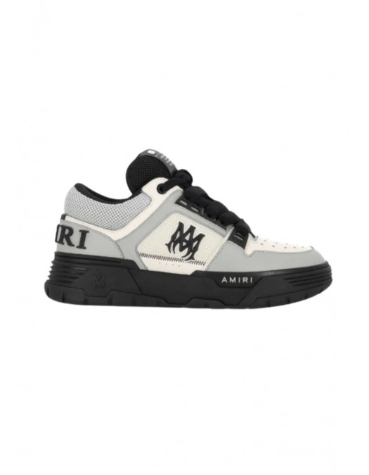 Sneakers AMIRI, MA-1 leather sneakers, Ash grey - AMSNSN1055397