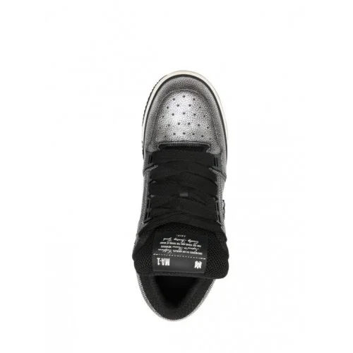 Sneakers AMIRI, pebbled low-top trainers, Black