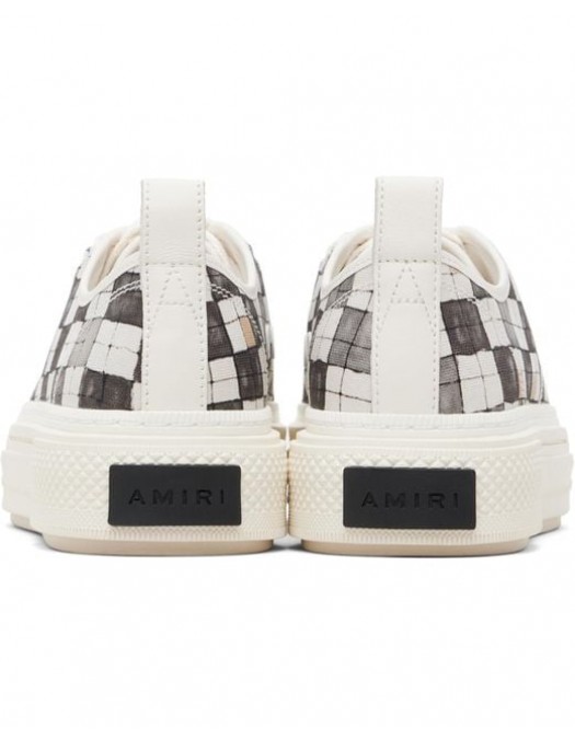 Sneakers AMIRI, Checkered Court Low, Bej