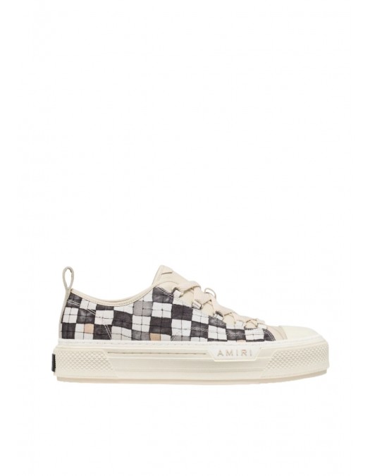 Sneakers AMIRI, Checkered Court Low, Bej