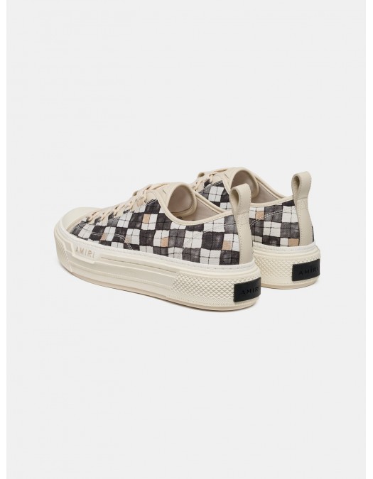Sneakers AMIRI, Checkered Court Low, Bej