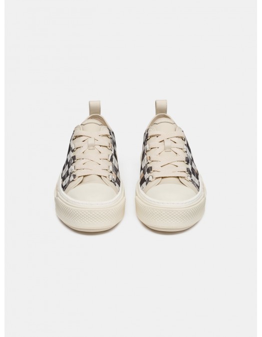Sneakers AMIRI, Checkered Court Low, Bej