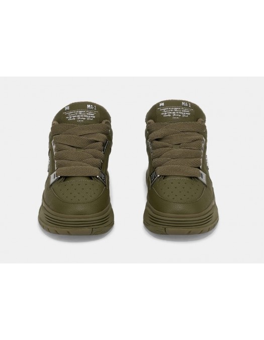 Sneakers Amiri, METALLIC MA-1, Green - AMSNSN1087335