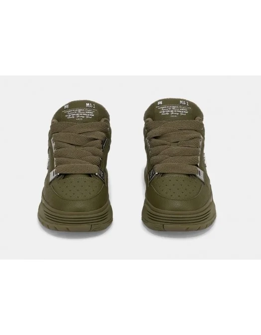 Sneakers Amiri, METALLIC MA-1, Green - AMSNSN1087335