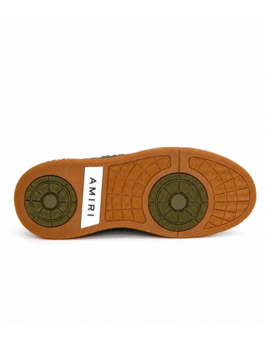 Sneakers AMIRI, Lace-up Sneakers in Green - AMSNSN1092335