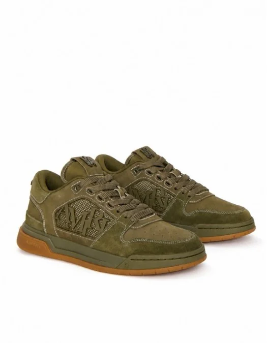 Sneakers AMIRI, Lace-up Sneakers in Green - AMSNSN1092335