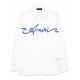 CAMASA AMIRI, Blue Logo Insert, White - AMSTOS1012WHITE