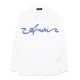 CAMASA AMIRI, Blue Logo Insert, White - AMSTOS1012WHITE