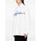 CAMASA AMIRI, Blue Logo Insert, White - AMSTOS1012WHITE