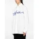 CAMASA AMIRI, Blue Logo Insert, White - AMSTOS1012WHITE