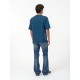 Tricou AMIRI, Blue T-shirt with a logo - AMTOJR1006950