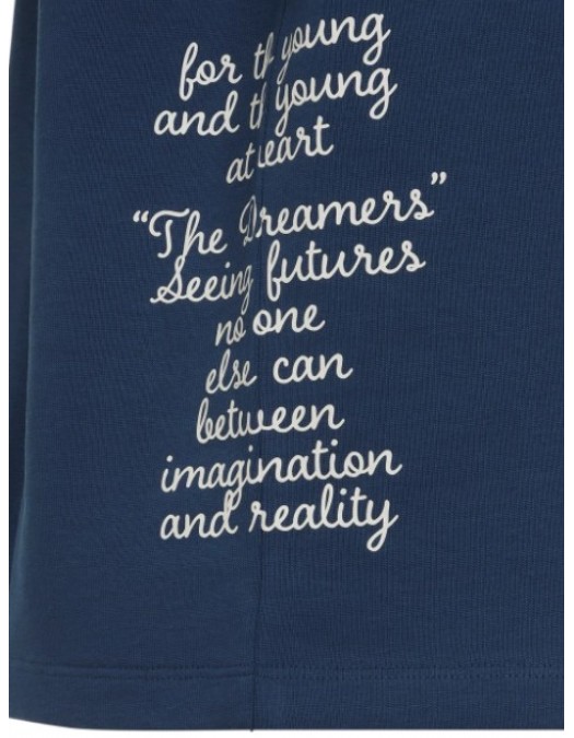 Tricou AMIRI, Blue T-shirt with a logo - AMTOJR1006950