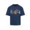Tricou AMIRI, Blue T-shirt with a logo
