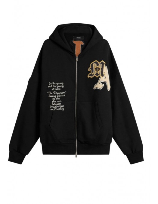 Hanorac AMIRI, Varsity Patch Zip - AMTOJR1014001