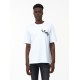 Tricou AMIRI, White T-shirt with Domino Print - AMTOJR1023100