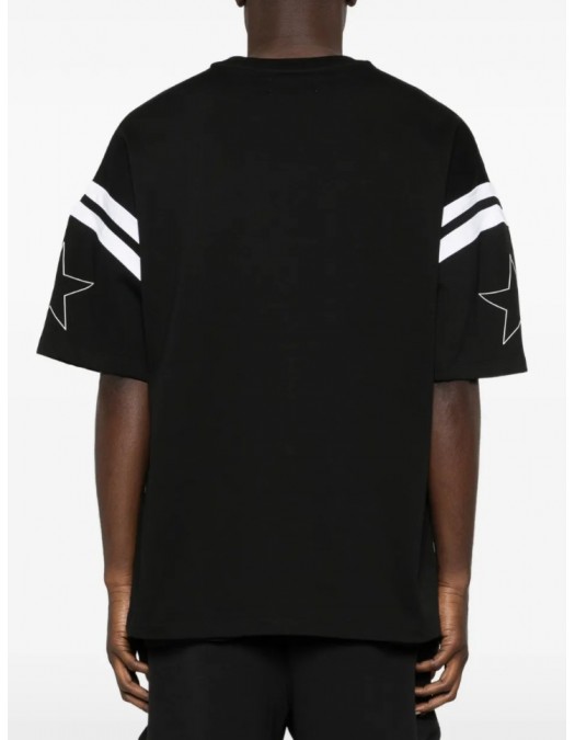 Tricou AMIRI , Sport Oversized T-shirt, Negru - AMTOJR1033001