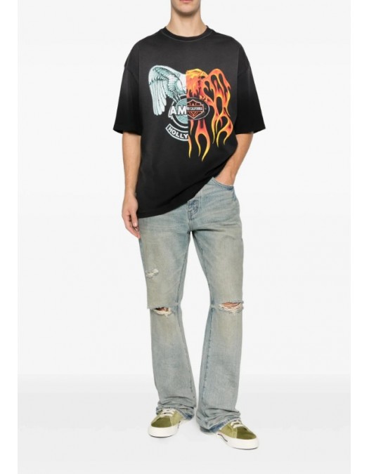Tricou AMIRI, Amiri Graphic-print T-shirt - AMTOJR1043001
