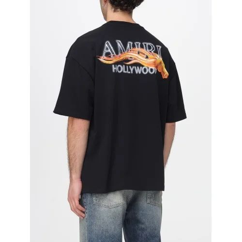 Tricou AMIRI, Hollywood graphic horse print, Negru