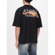 Tricou AMIRI, Hollywood graphic horse print, Negru - AMTOJR1050001