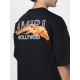 Tricou AMIRI, Hollywood graphic horse print, Negru - AMTOJR1050001
