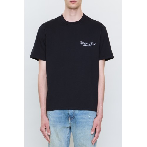 Tricou AMIRI, COTTON T-SHIRT WITH CHATEAU WRITING