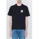 Tricou AMIRI, CREW NECK T-SHIRT WITH LOGO, Black - AMTOJR1070001