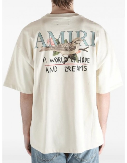 Tricou AMIRI, print-detail T-shirt - AMTOJR1095271