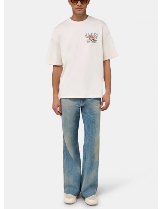 Tricou AMIRI, print-detail T-shirt - AMTOJR1095271