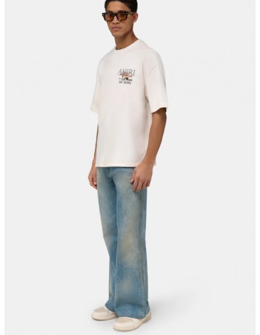 Tricou AMIRI, print-detail T-shirt - AMTOJR1095271