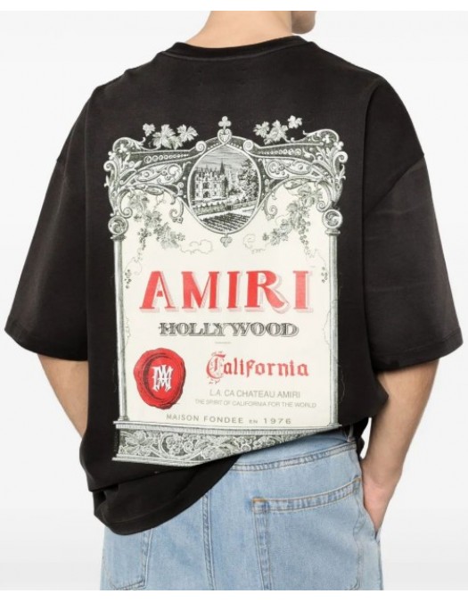 Tricou AMIRI, Chateau Stamp T-shirt - AMTOJR1105001