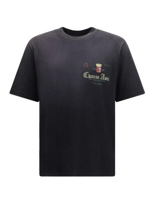 Tricou AMIRI, Chateau Crown T-shirt, Black - AMTOJR1108001