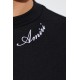 Tricou AMIRI, Amiri BLACK T-shirt with embroidered logo - AMTOJR1164001