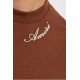 Tricou AMIRI, Amiri BROWN T-shirt with embroidered logo - AMTOJR1164253
