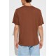 Tricou AMIRI, Amiri BROWN T-shirt with embroidered logo - AMTOJR1164253