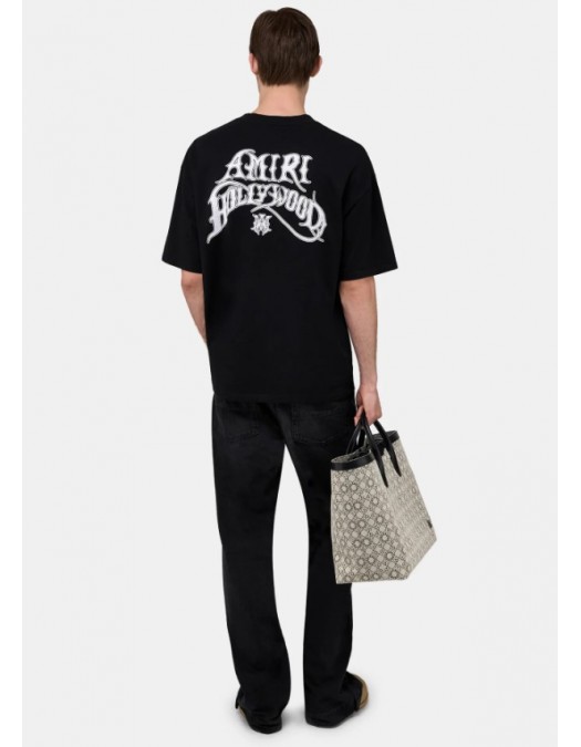 Tricou AMIRI, HOLLYWOOD LIGHTWEIGHT JERSEY SKATE TEE - AMTOJR1189001