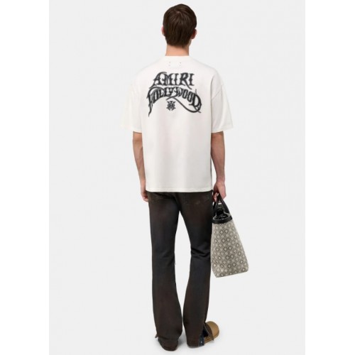Tricou AMIRI, HOLLYWOOD LIGHTWEIGHT JERSEY SKATE TEE